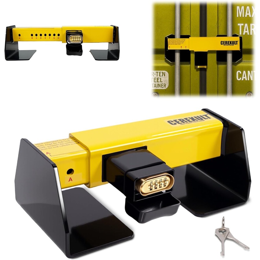Heavy Equipment Trailer - Equipment Lock Heavy Duty Cargo Door