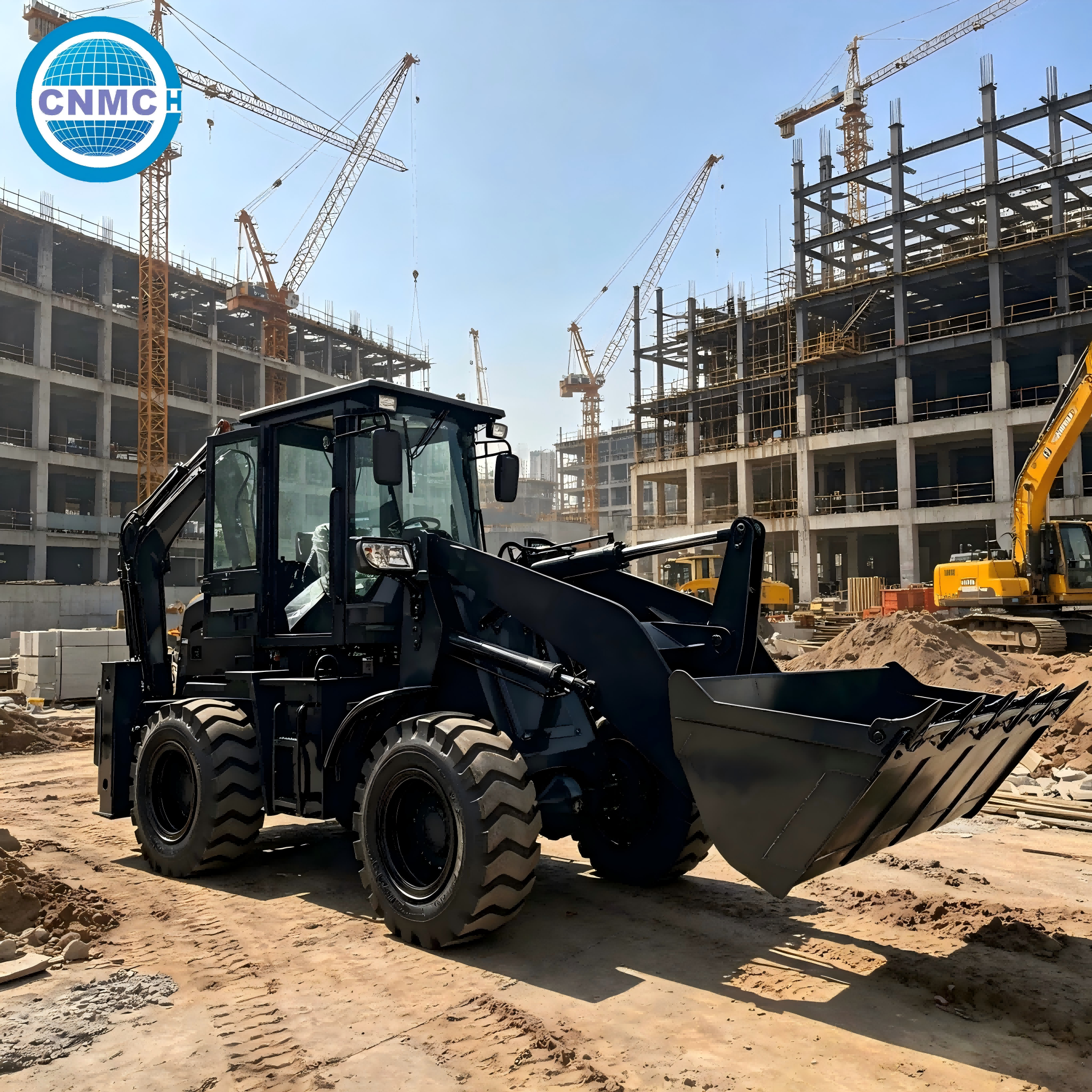 Tractor Backhoe - CN10-80 4x4 Wheel Excavator Loader 6