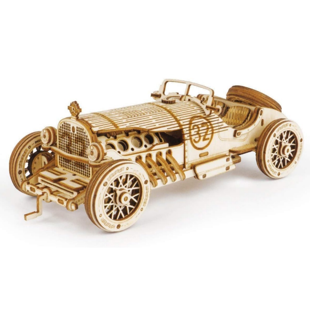 Heavy Equipment Truck - Robotime Rokr Classic Car 3D Wooden