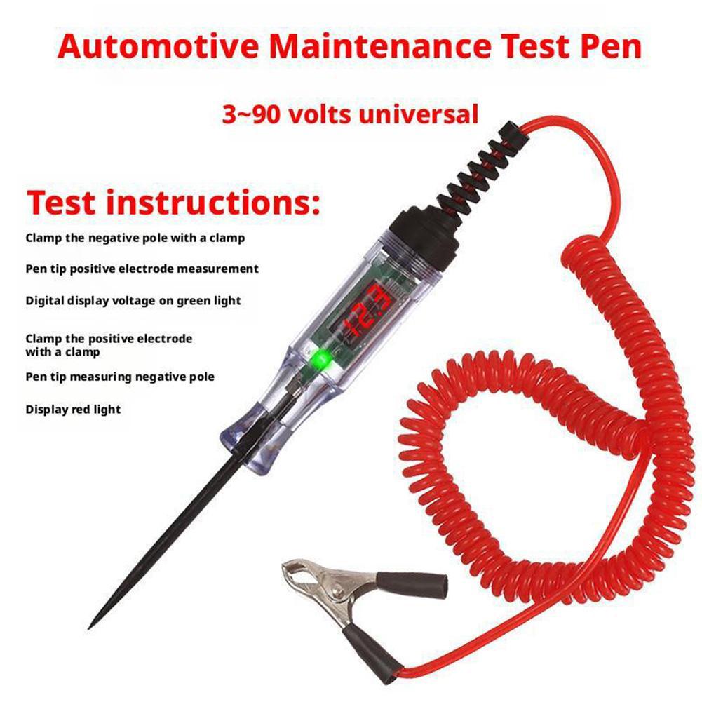 Heavy Equipment Diagnostic Tool - 24V 48V 90V DC Car Digital
