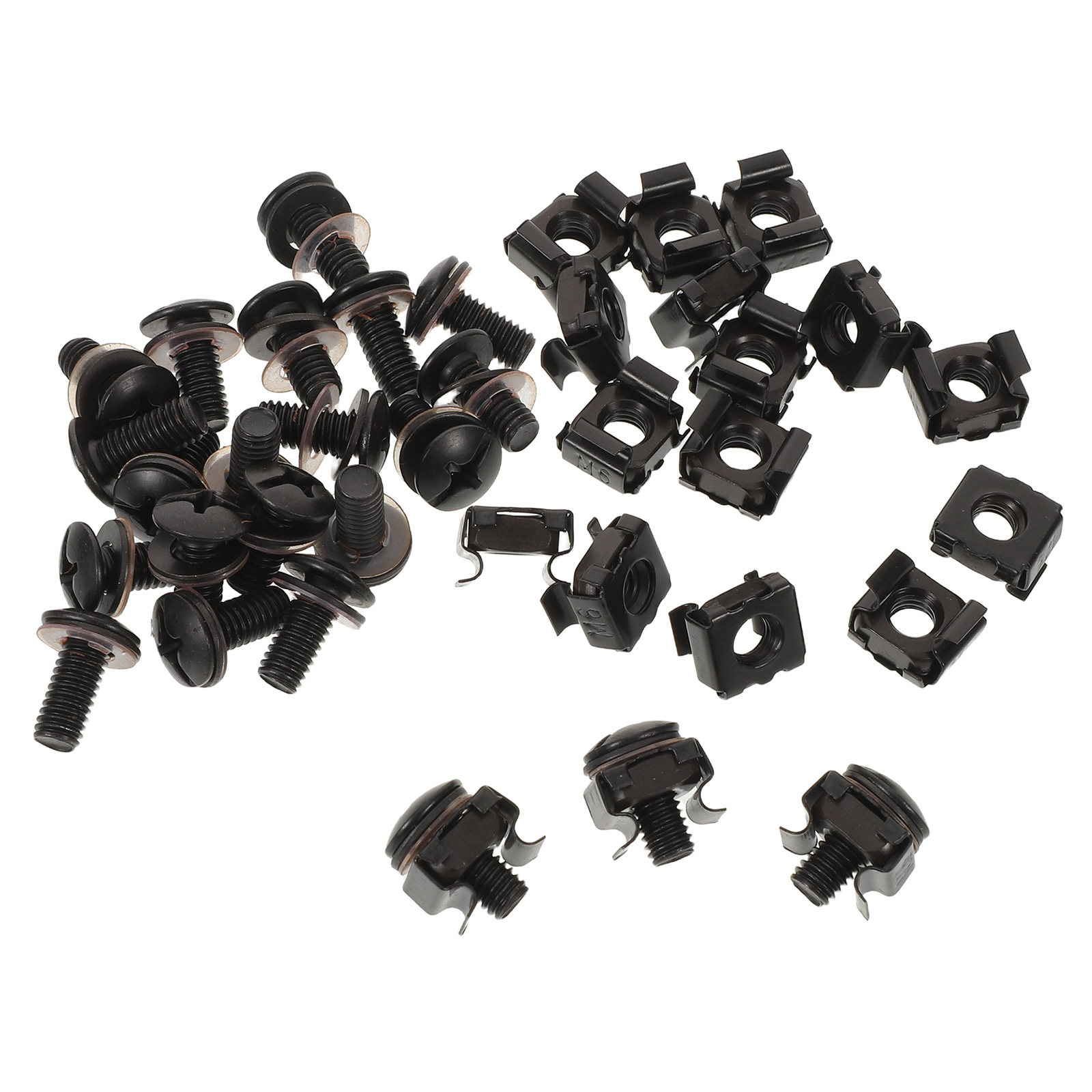 Heavy Equipment Mixer - 40Pcs Heavy Duty Rack Mounting Screws