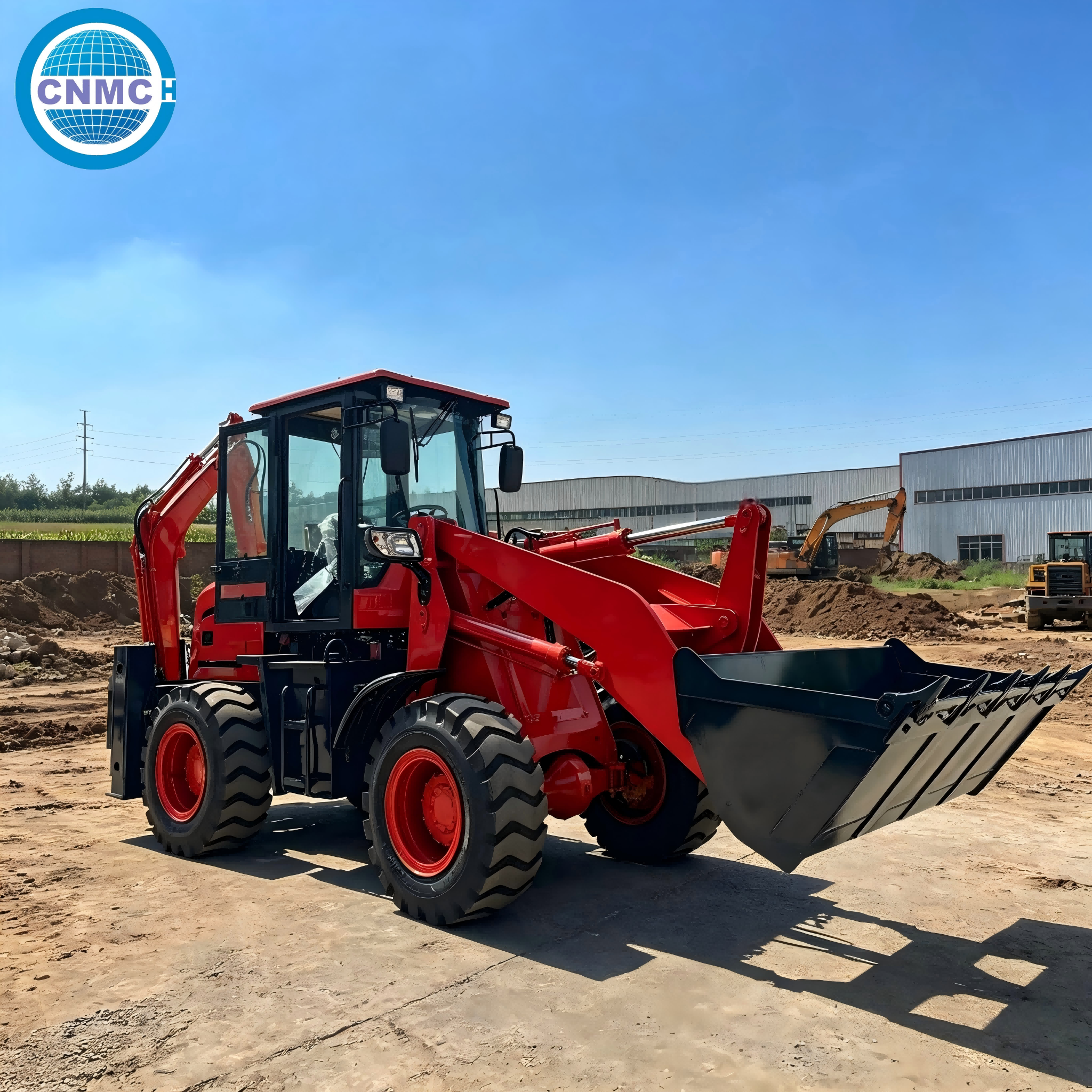 Tractor Backhoe - CNMC 6 Ton 4x4 Wheel Excavator