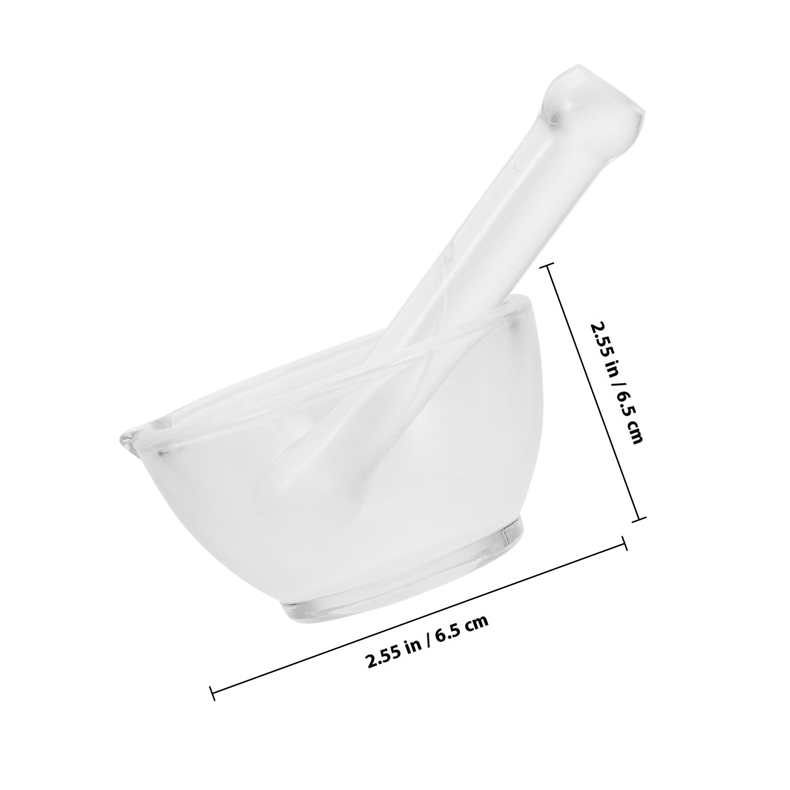 1Set Glass Mortar Pestle Set 6 - Heavy Equipment Mixer incelemesi ve fiyatı
