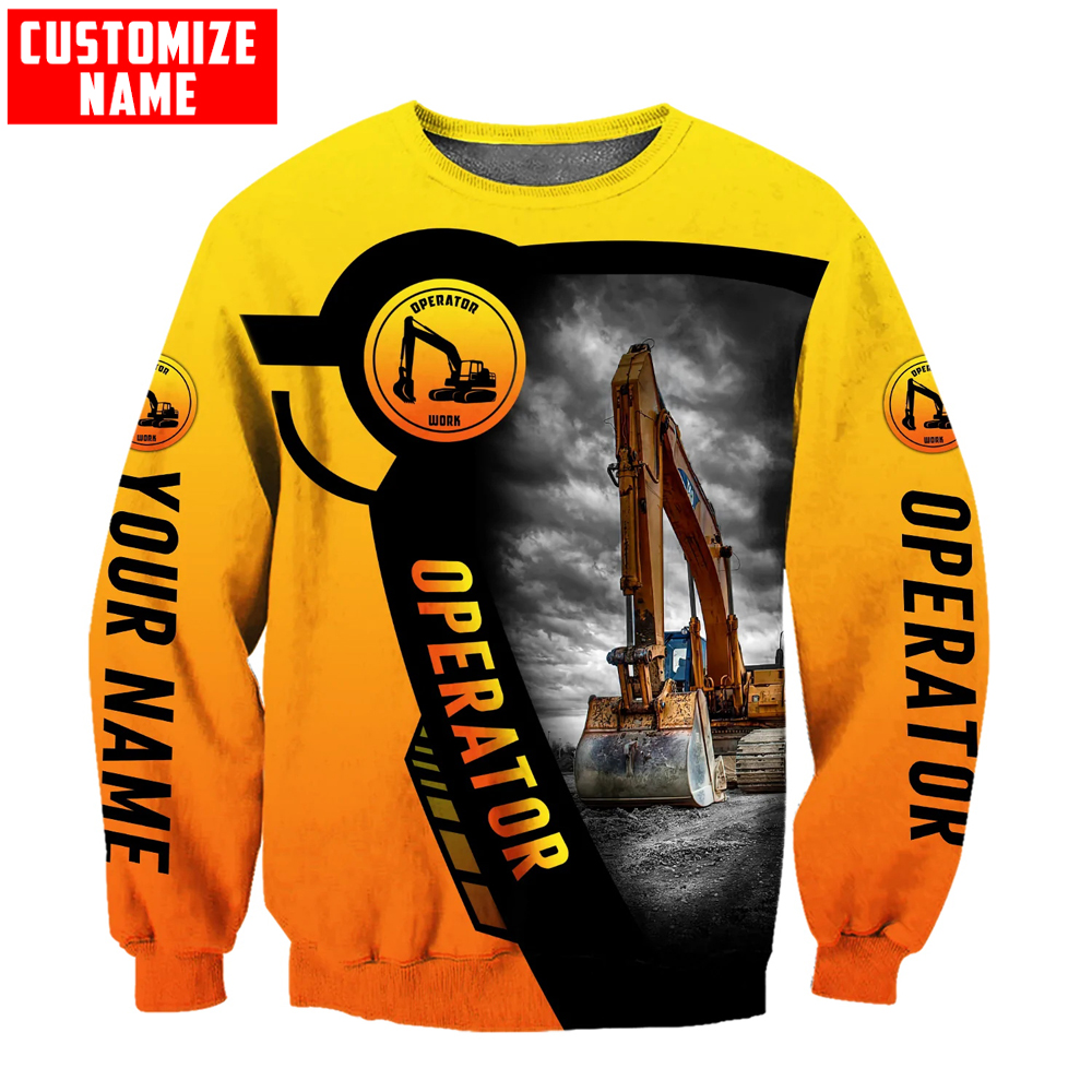 Customized Name Excavator Heav - Heavy Equipment Names incelemesi ve fiyatı