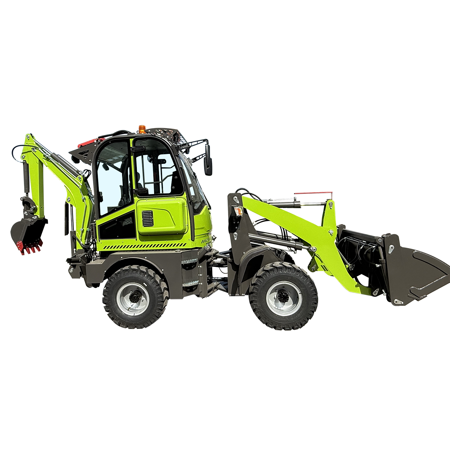 Mini Backhoe Loader 4WD Euro 5 - Tractor Backhoe incelemesi ve fiyatı