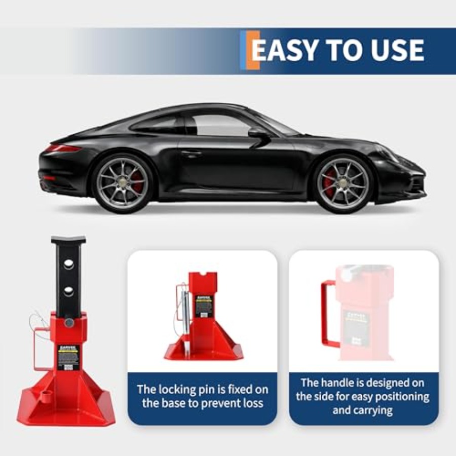 22 Ton Jack Stands for Trucks  - Heavy Equipment Jack Stands incelemesi ve fiyatı
