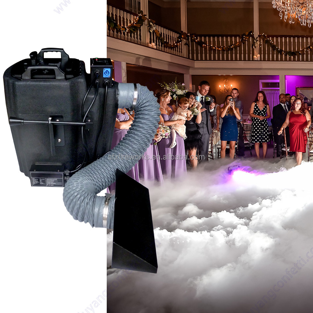6000W Dry Ice Low Fog Machine  - Heavy Equipment In Chinese incelemesi ve fiyatı