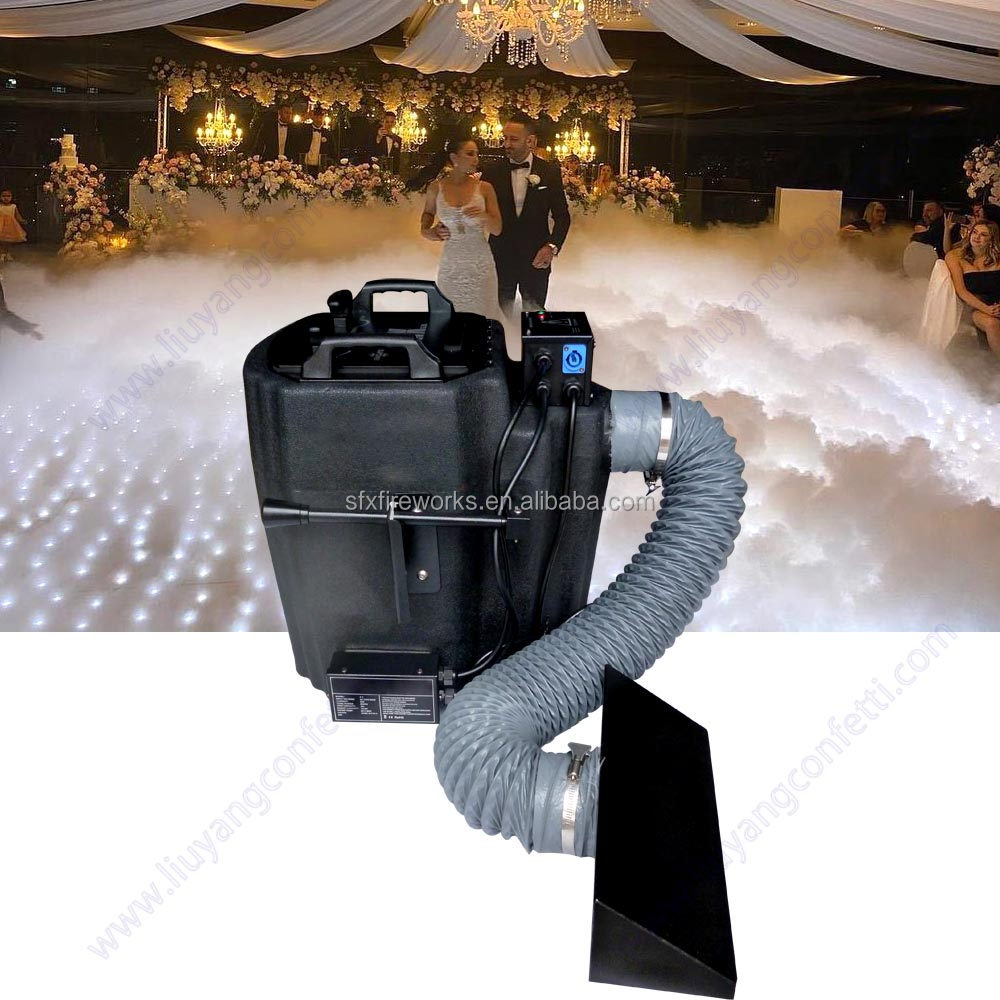 6000W Dry Ice Low Fog Machine  - Heavy Equipment In Chinese incelemesi ve fiyatı