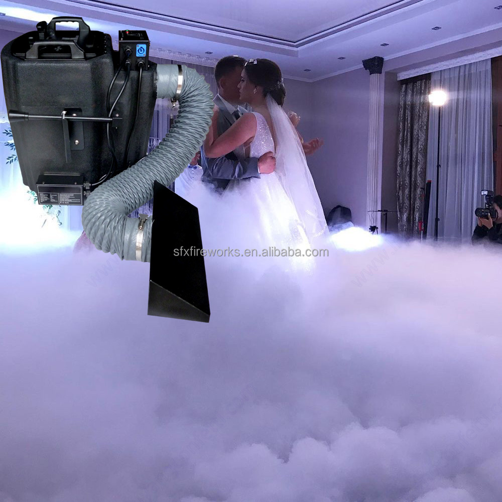 6000W Dry Ice Low Fog Machine  - Heavy Equipment In Chinese incelemesi ve fiyatı
