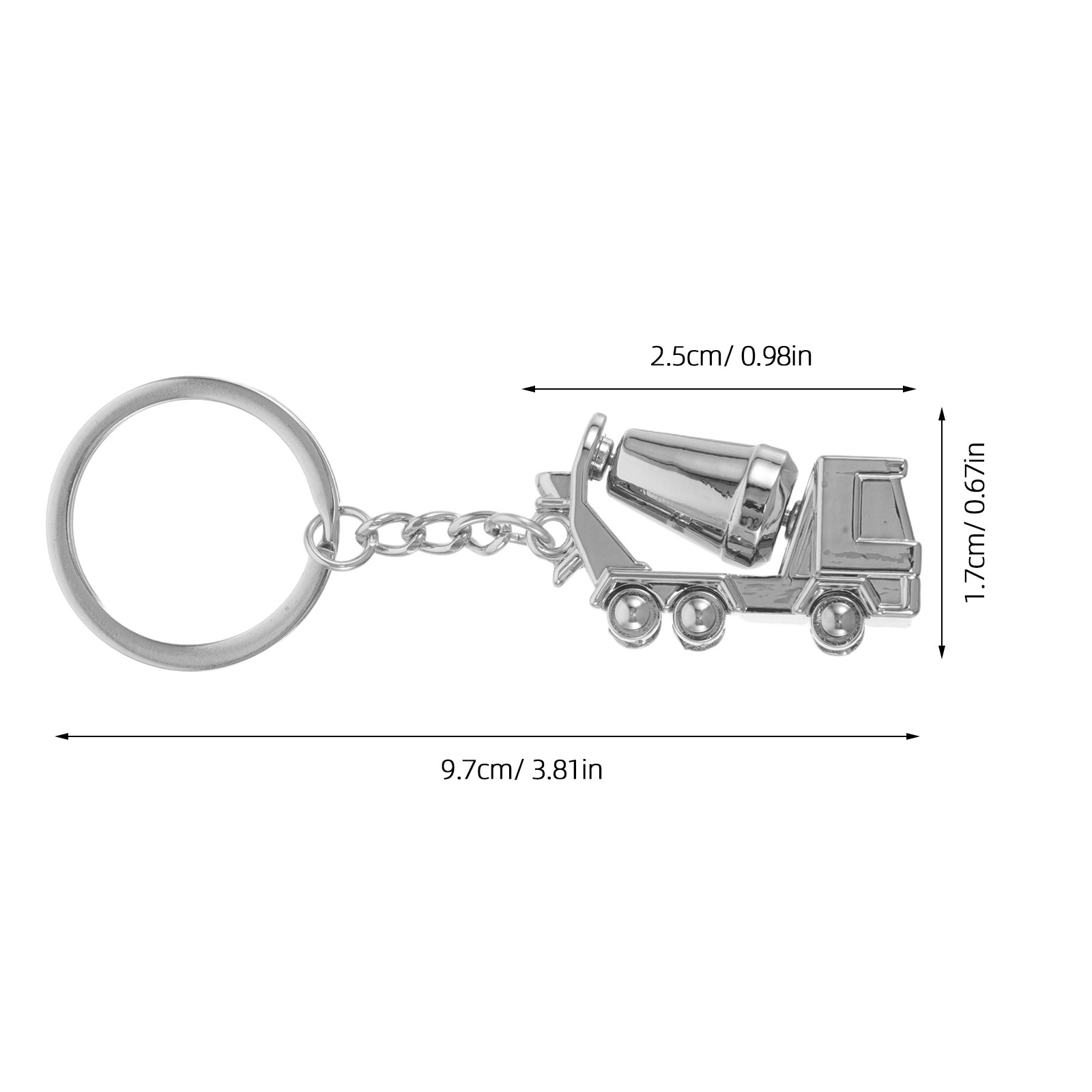 Alloy Concrete Mixer Truck Key - Heavy Equipment Mixer incelemesi ve fiyatı