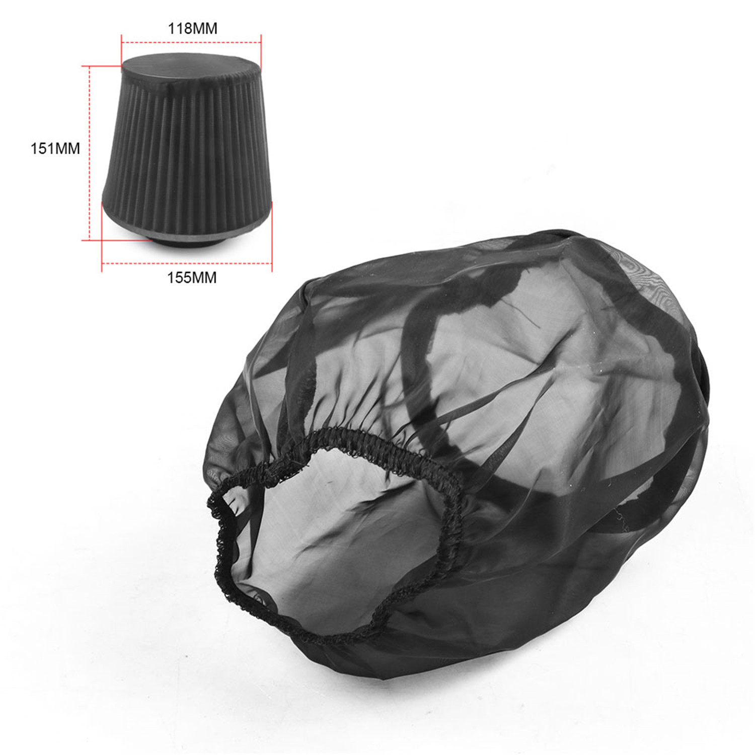 1PC S or L Universal Waterproo - Heavy Equipment Air Filter Cleaner incelemesi ve fiyatı