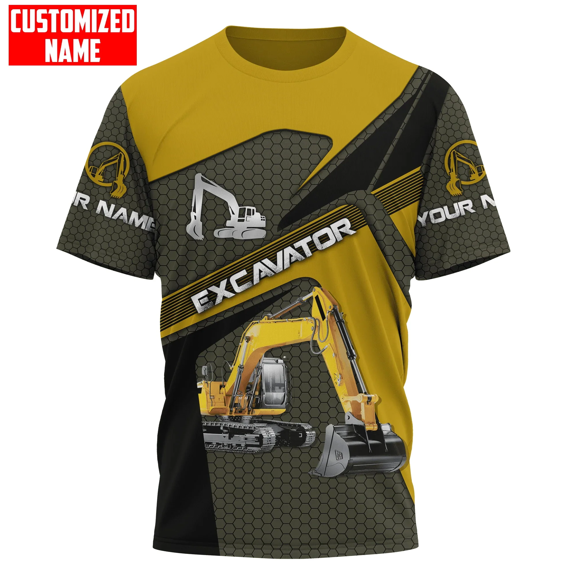 Personalized Name Excavator He - Heavy Equipment Names incelemesi ve fiyatı