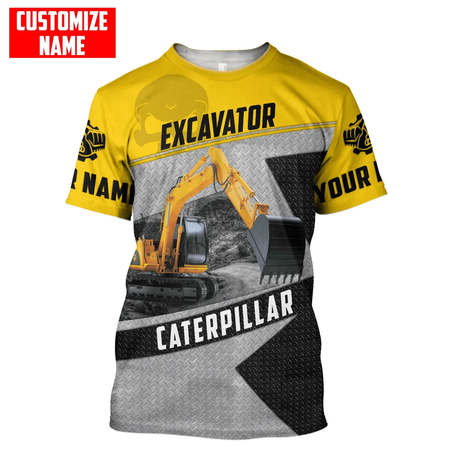 Personalized Name Excavator He - Heavy Equipment Names incelemesi ve fiyatı