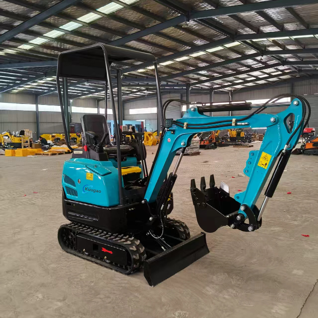 Mini Excavator 1.5 ton Free Sh - Tractor Backhoe incelemesi ve fiyatı