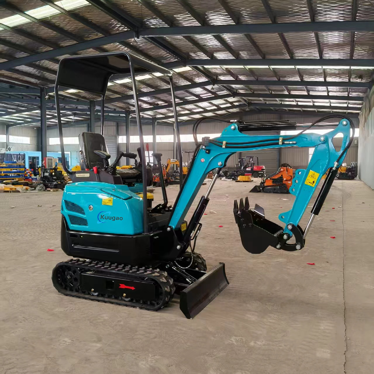 Mini Excavator 1.5 ton Free Sh - Tractor Backhoe incelemesi ve fiyatı