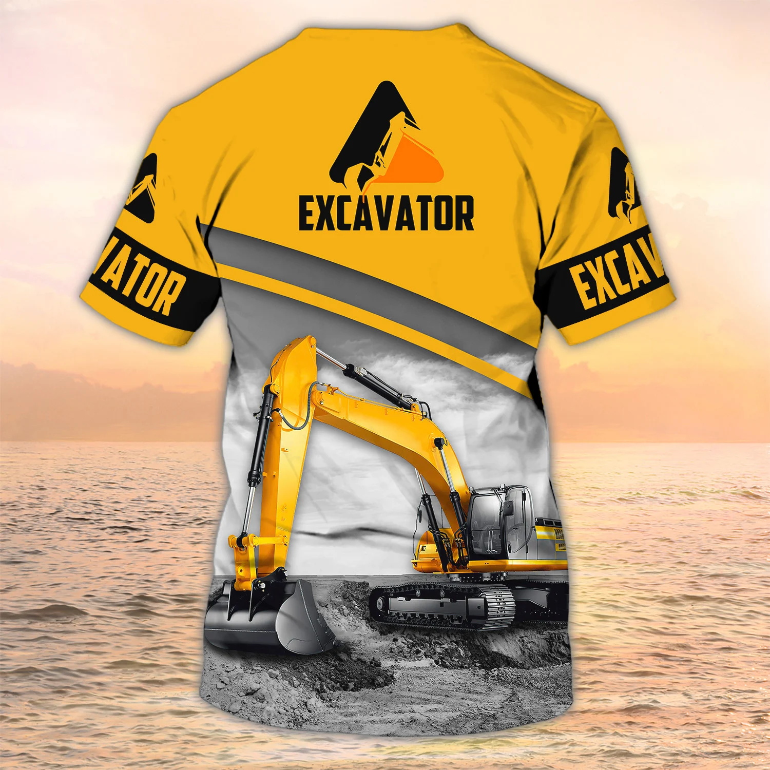 Newest Summer Fashion Men's T- - Heavy Equipment Names incelemesi ve fiyatı
