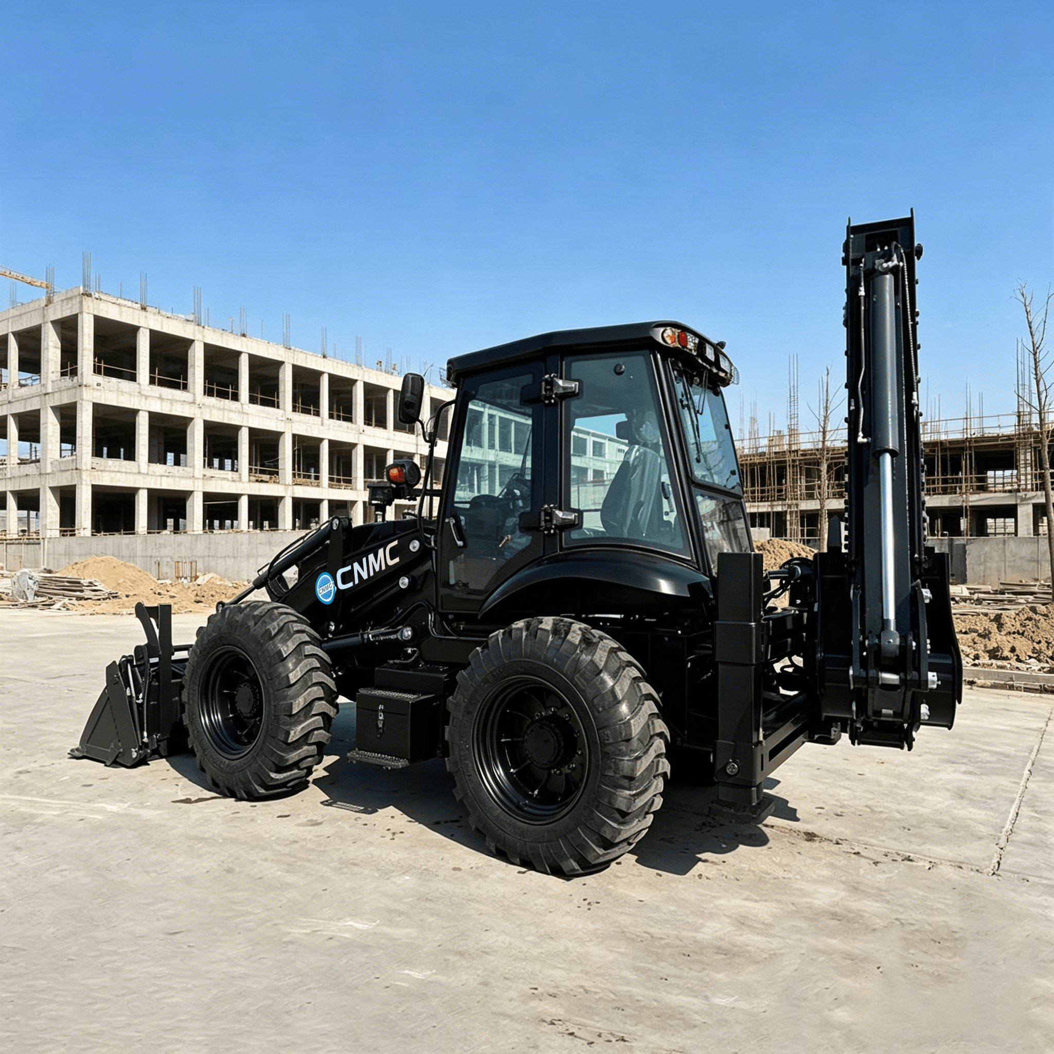 CN35-45 10 Tons 4x4 Wheel Load - Tractor Backhoe incelemesi ve fiyatı