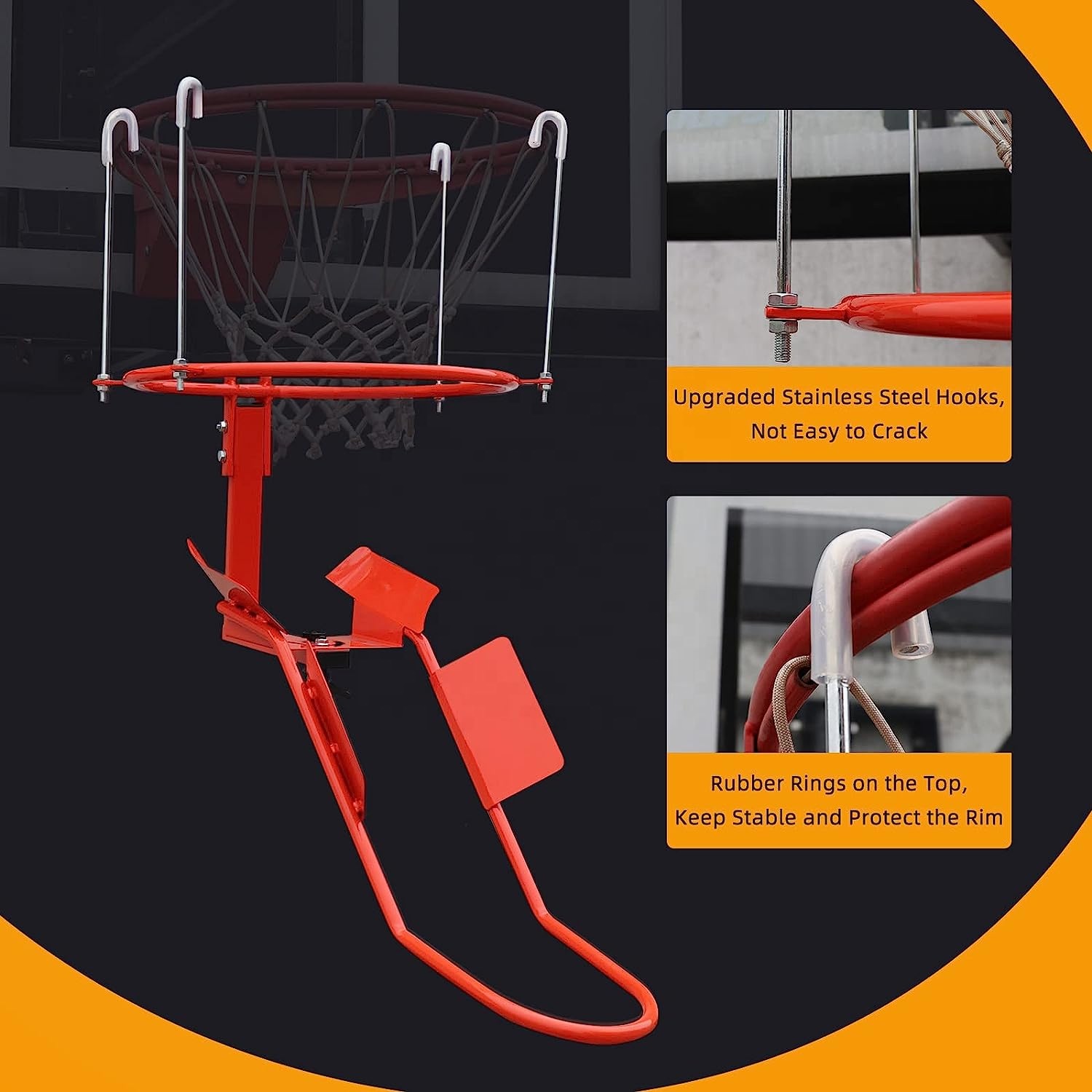 Heavy-Duty Steel Basketball Re - Heavy Equipment Usa incelemesi ve fiyatı