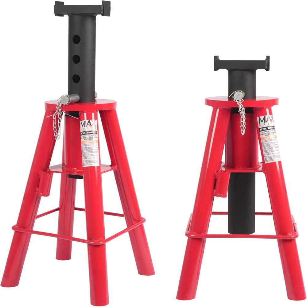 10 Ton Capacity Heavy-Duty Med - Heavy Equipment Jack Stands incelemesi ve fiyatı