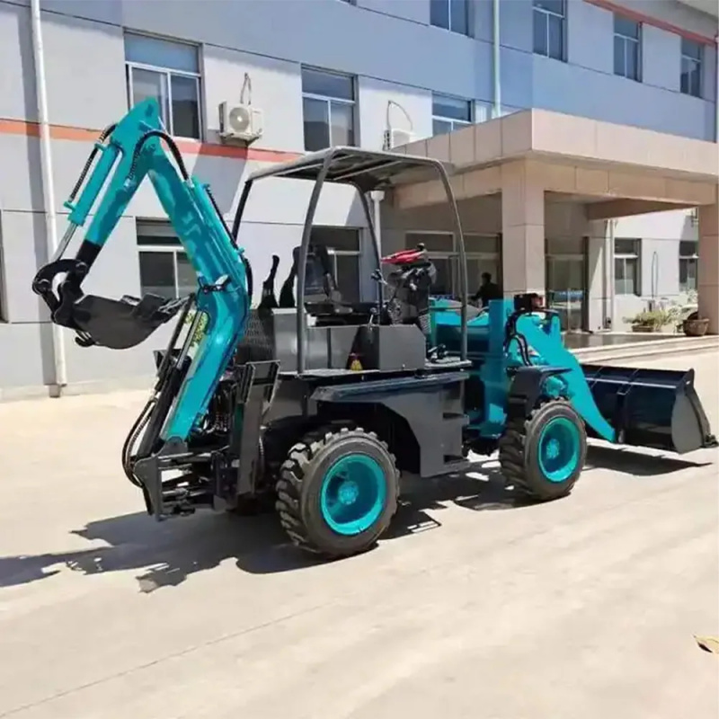 Multifunctional Mini Tractor F - Tractor Backhoe incelemesi ve fiyatı