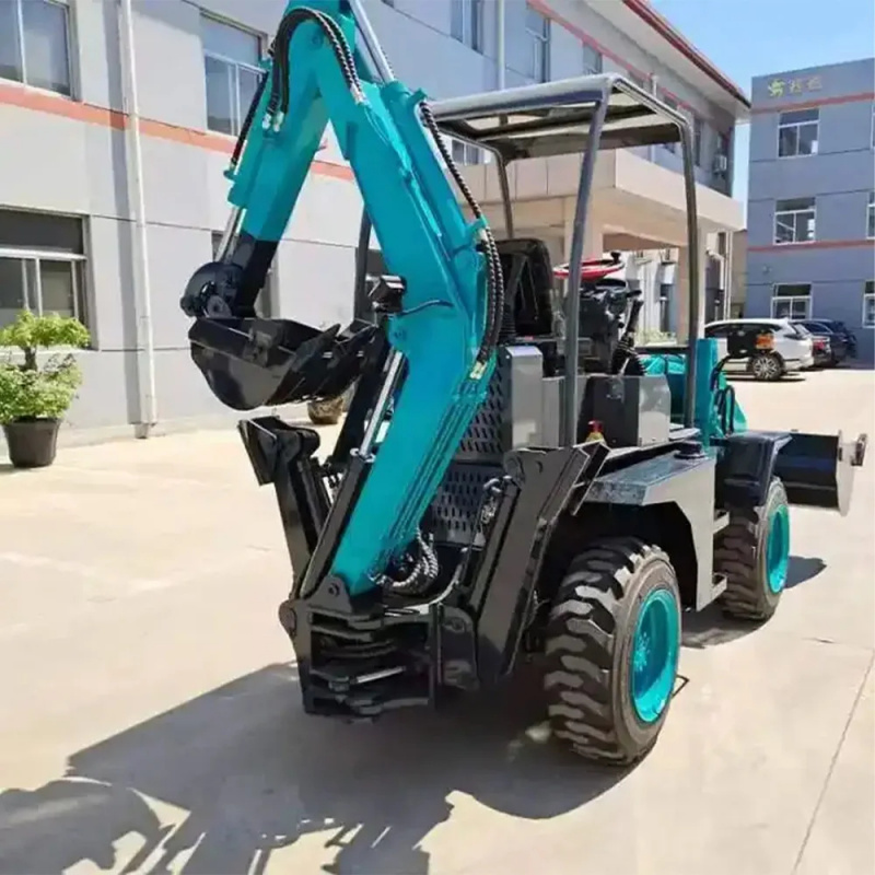 Multifunctional Mini Tractor F - Tractor Backhoe incelemesi ve fiyatı