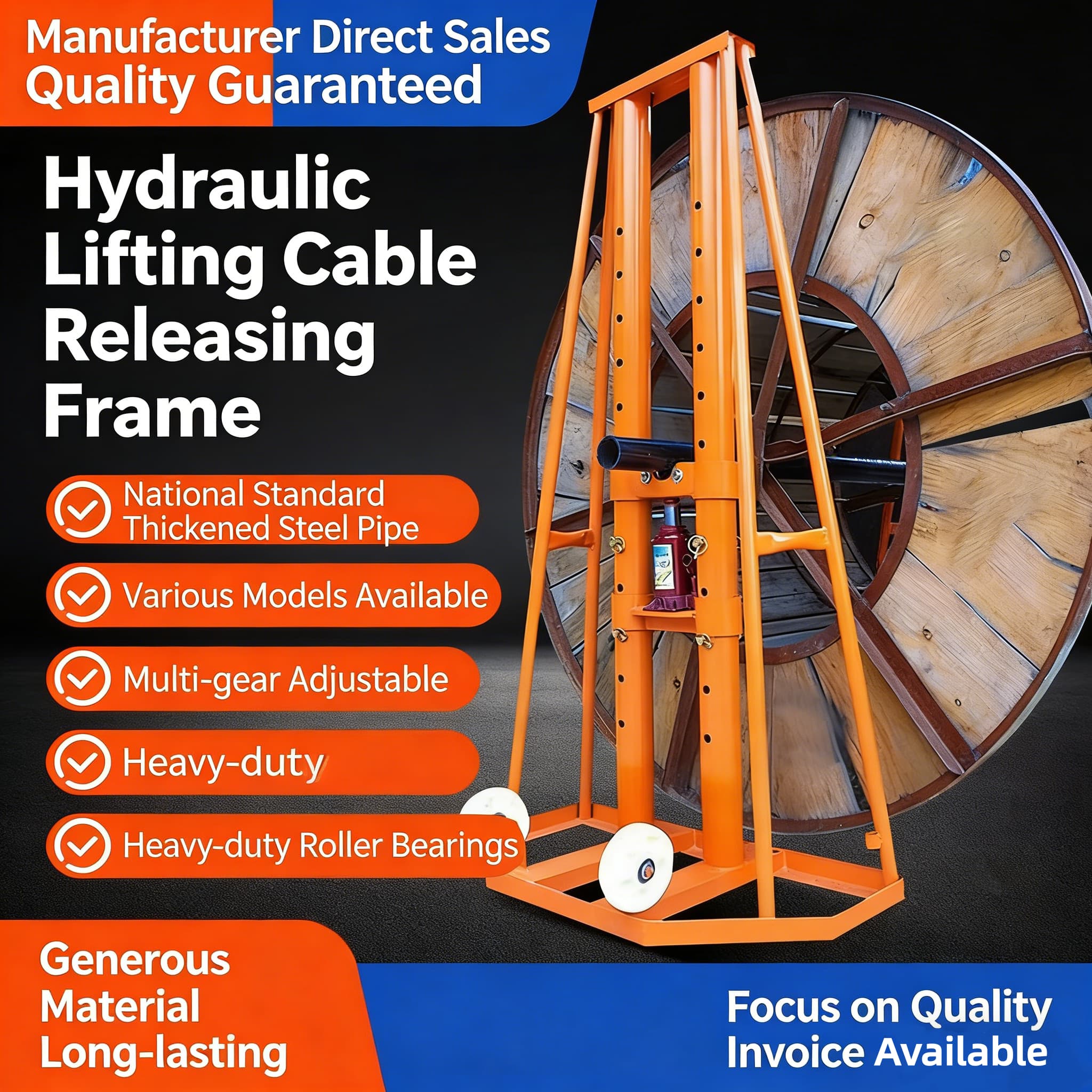 Heavy Load Jack Hydraulic Stri - Heavy Equipment Jack Stands incelemesi ve fiyatı