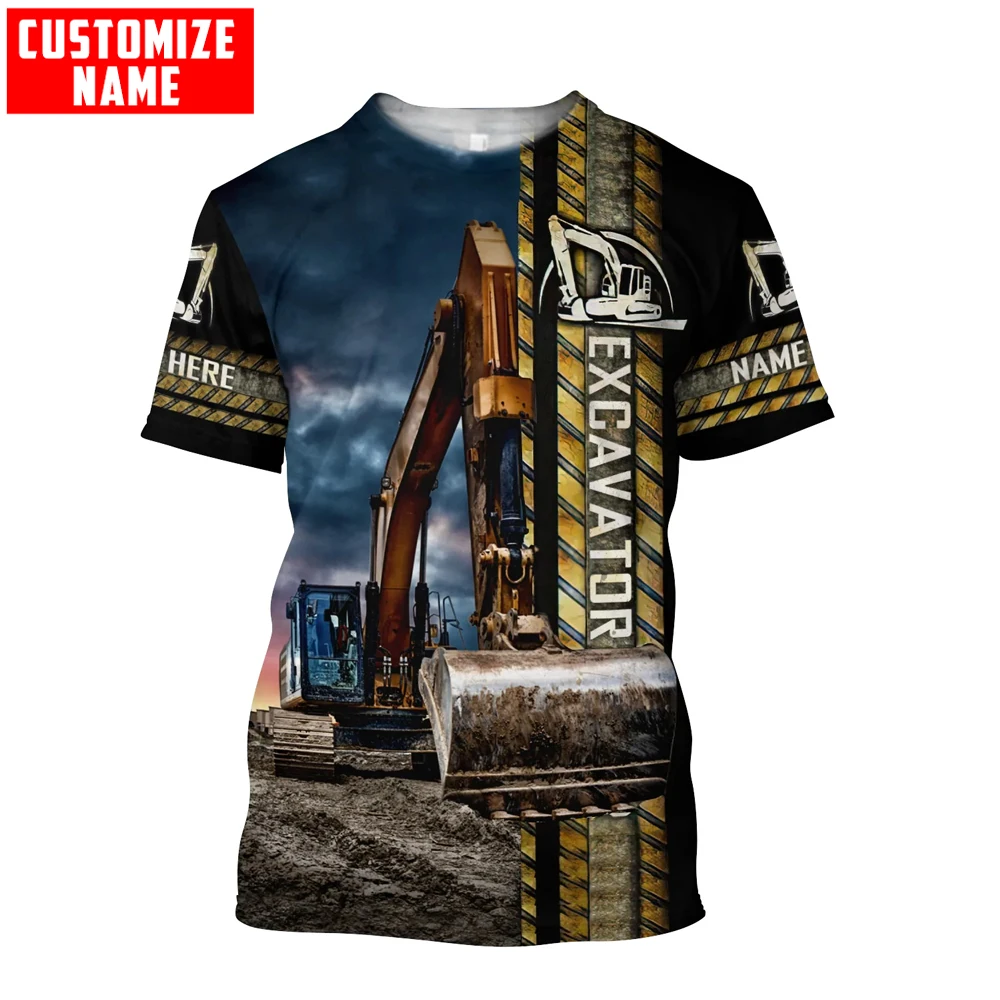 Personalized Name Excavator He - Heavy Equipment Names incelemesi ve fiyatı
