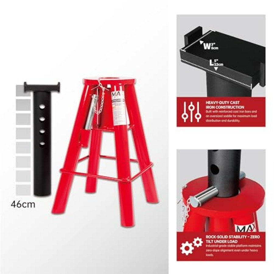 10 Ton 20000 lbs Ccity Heavy-D - Heavy Equipment Jack Stands incelemesi ve fiyatı