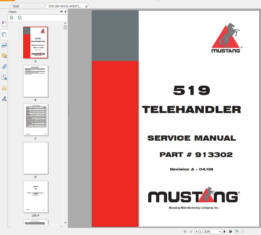 AutoDVD Mustang Machinery Heav - Heavy Equipment Usa incelemesi ve fiyatı
