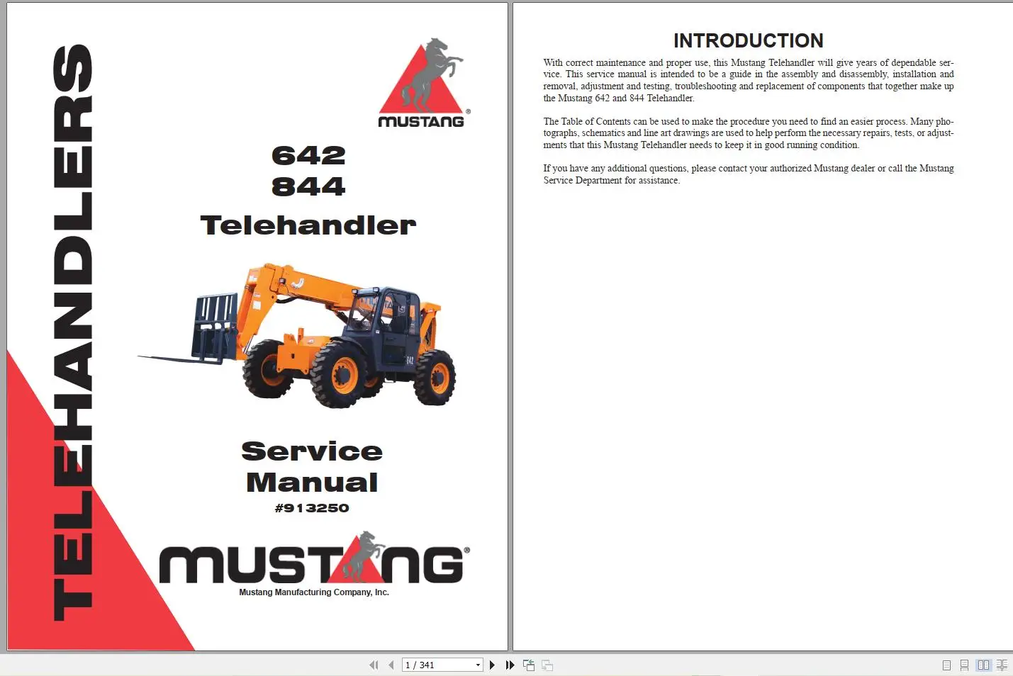 AutoDVD Mustang Machinery Heav - Heavy Equipment Usa incelemesi ve fiyatı