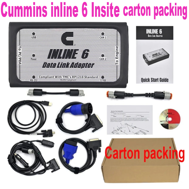 Cummins INLINE 6 data link For - Heavy Equipment Diagnostic Tool incelemesi ve fiyatı