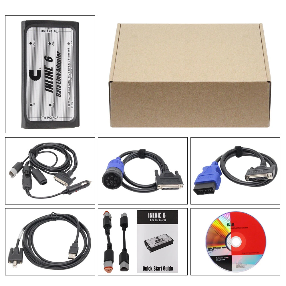 Cummins INLINE 6 data link For - Heavy Equipment Diagnostic Tool incelemesi ve fiyatı