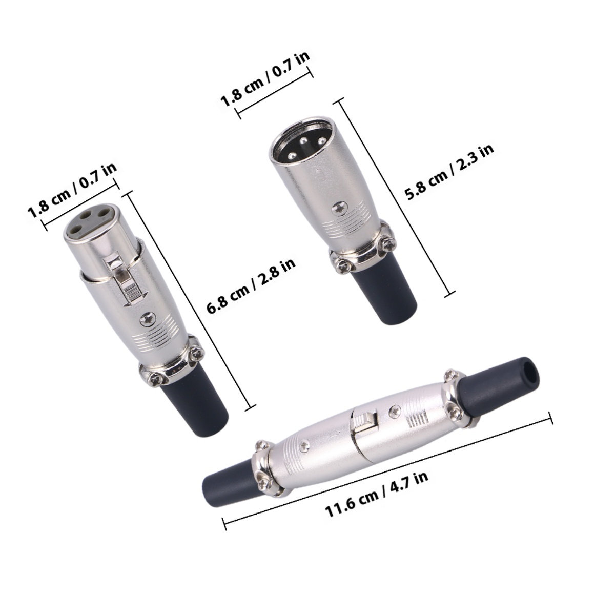 5Pairs Heavy-Duty Brass 3 Pin  - Heavy Equipment Mixer incelemesi ve fiyatı