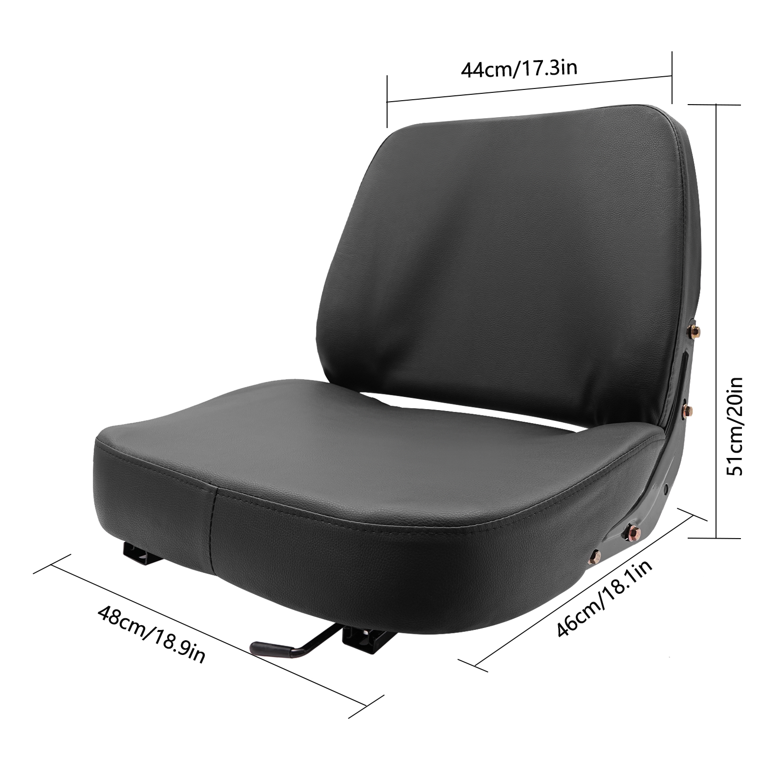 High Back Mower Seat Universal - Tractor Backhoe incelemesi ve fiyatı