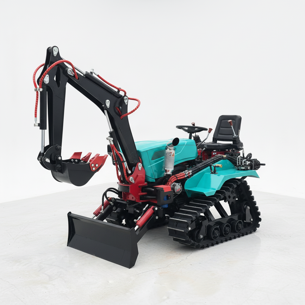Customize Farm Tractor With Fr - Tractor Backhoe incelemesi ve fiyatı