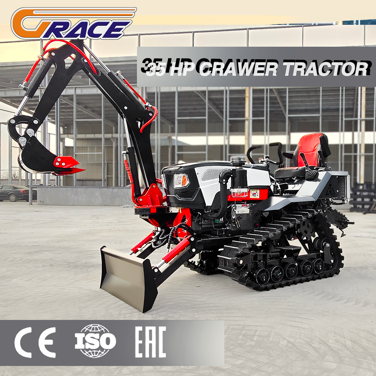 Customize Farm Tractor With Fr - Tractor Backhoe incelemesi ve fiyatı
