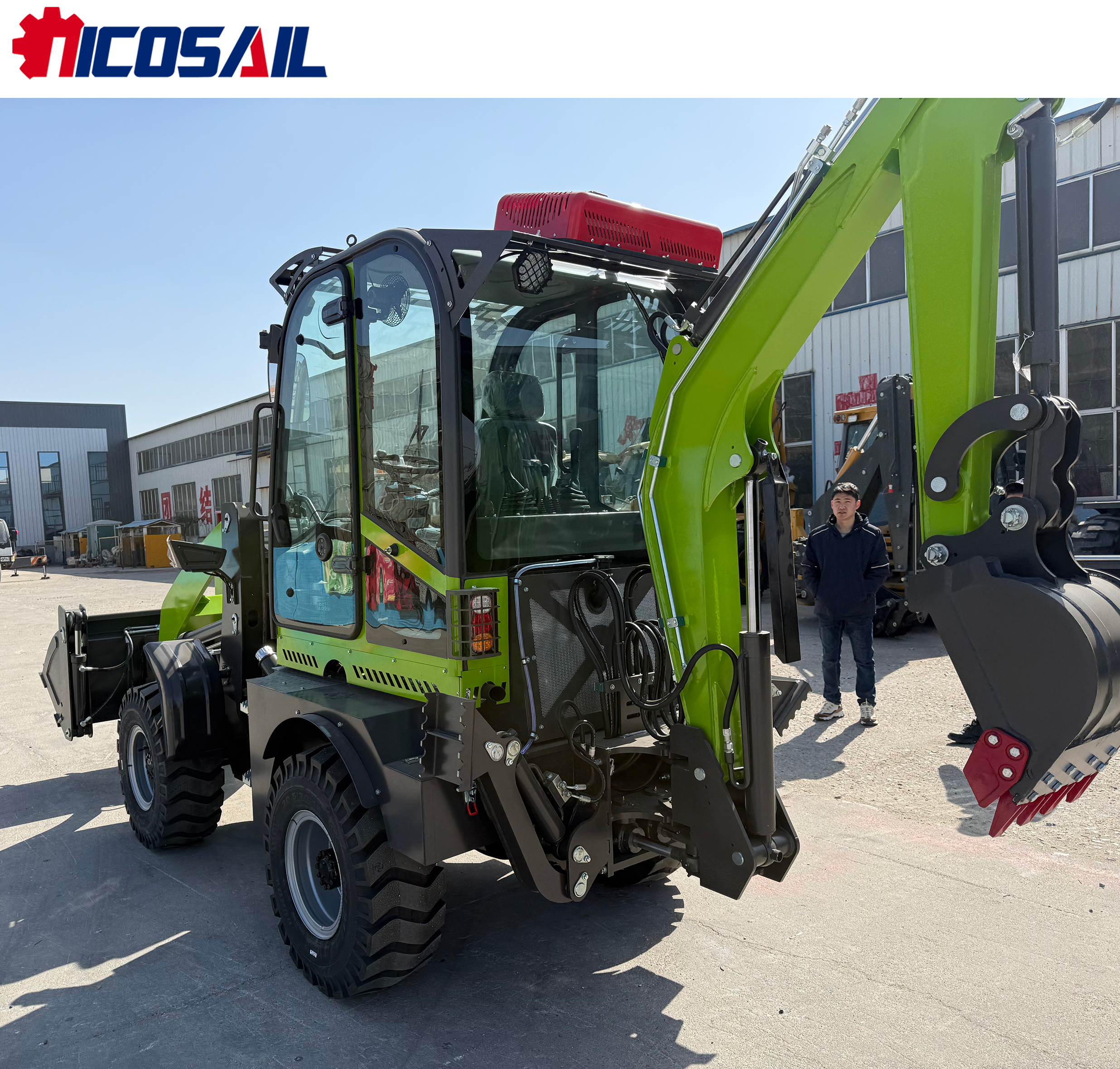 Backhoe Excavator Loader Euro  - Tractor Backhoe incelemesi ve fiyatı