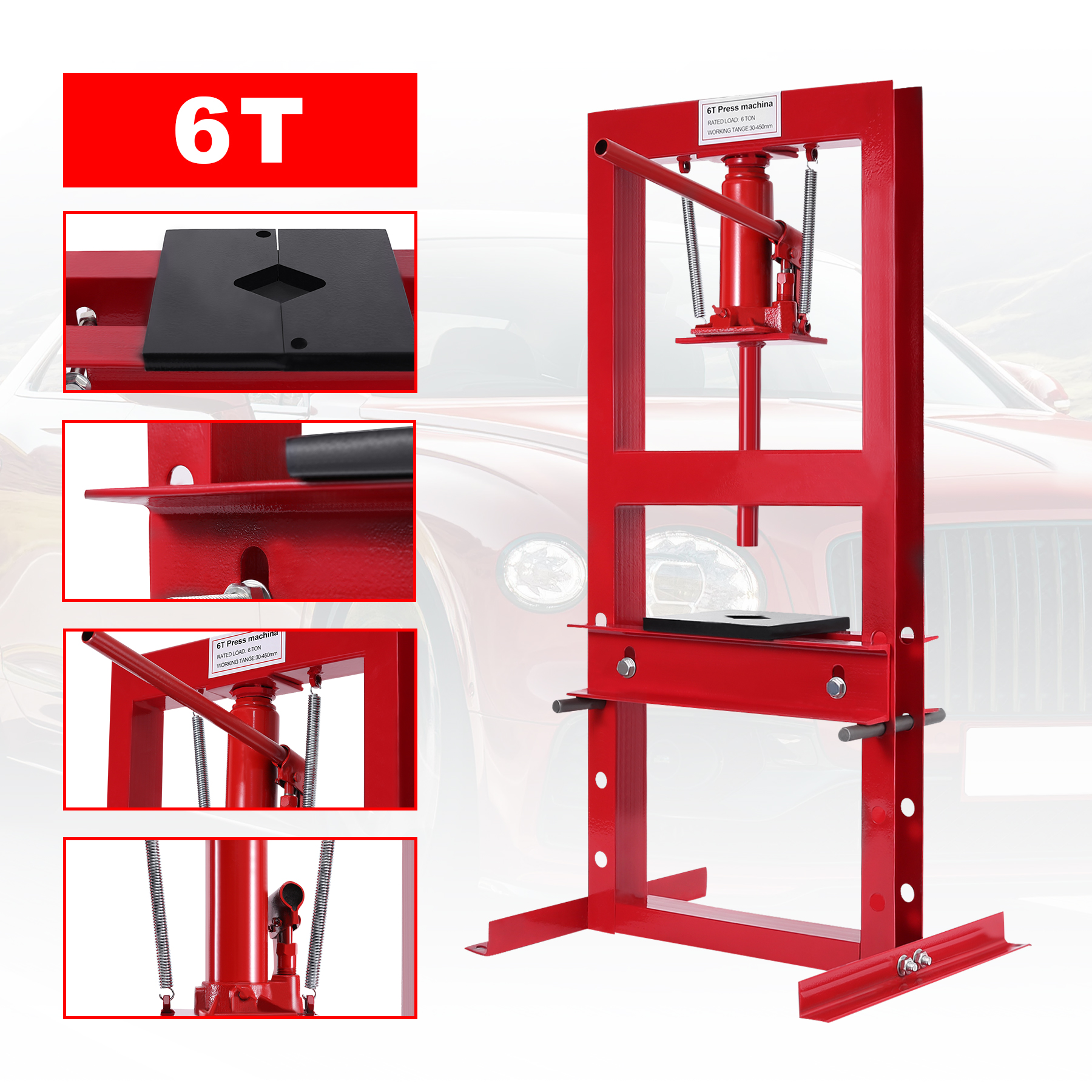 6 Ton Heavy Duty Hydraulic Ben - Heavy Equipment Repair Manuals incelemesi ve fiyatı
