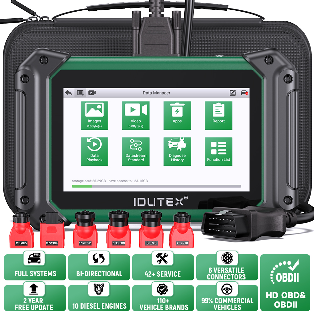 TS710 Heavy Duty Truck Scanner - Heavy Equipment Diagnostic Tool incelemesi ve fiyatı