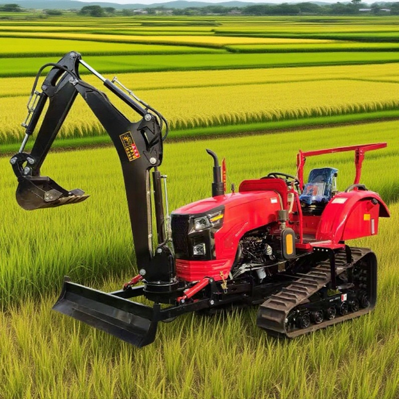 Customized 35HP Crawler Tracto - Tractor Backhoe incelemesi ve fiyatı