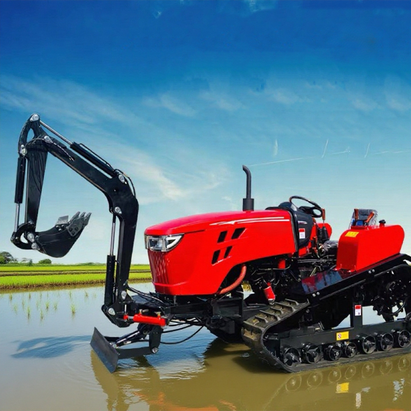 Customized 35HP Crawler Tracto - Tractor Backhoe incelemesi ve fiyatı