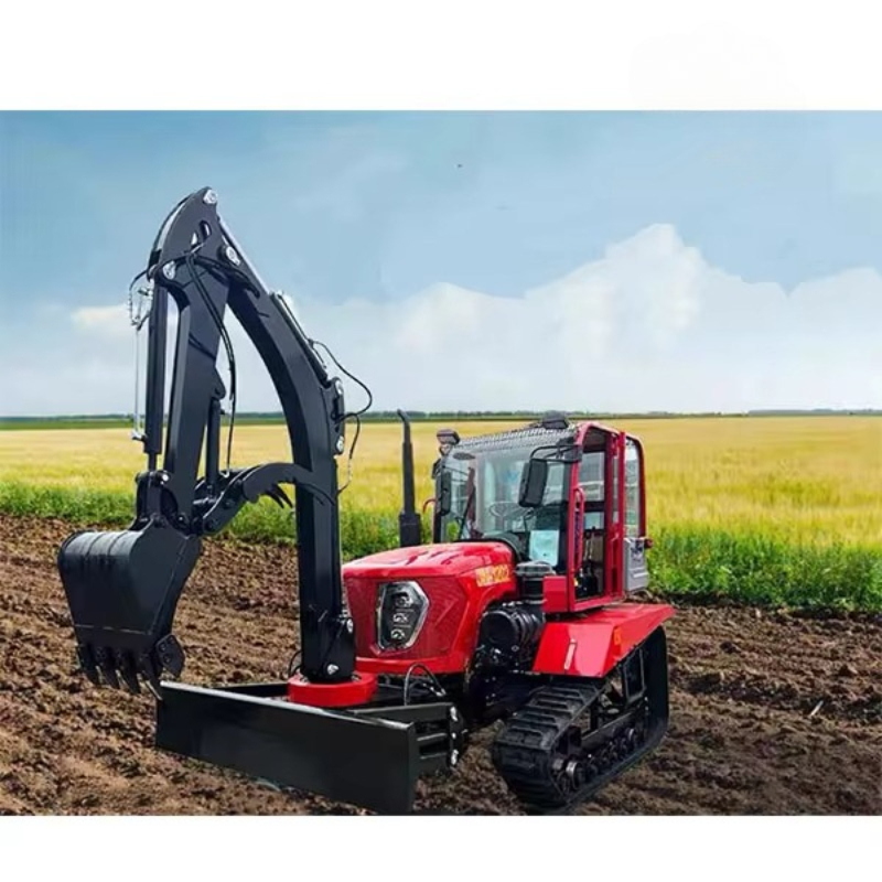 Customized 35HP Crawler Tracto - Tractor Backhoe incelemesi ve fiyatı