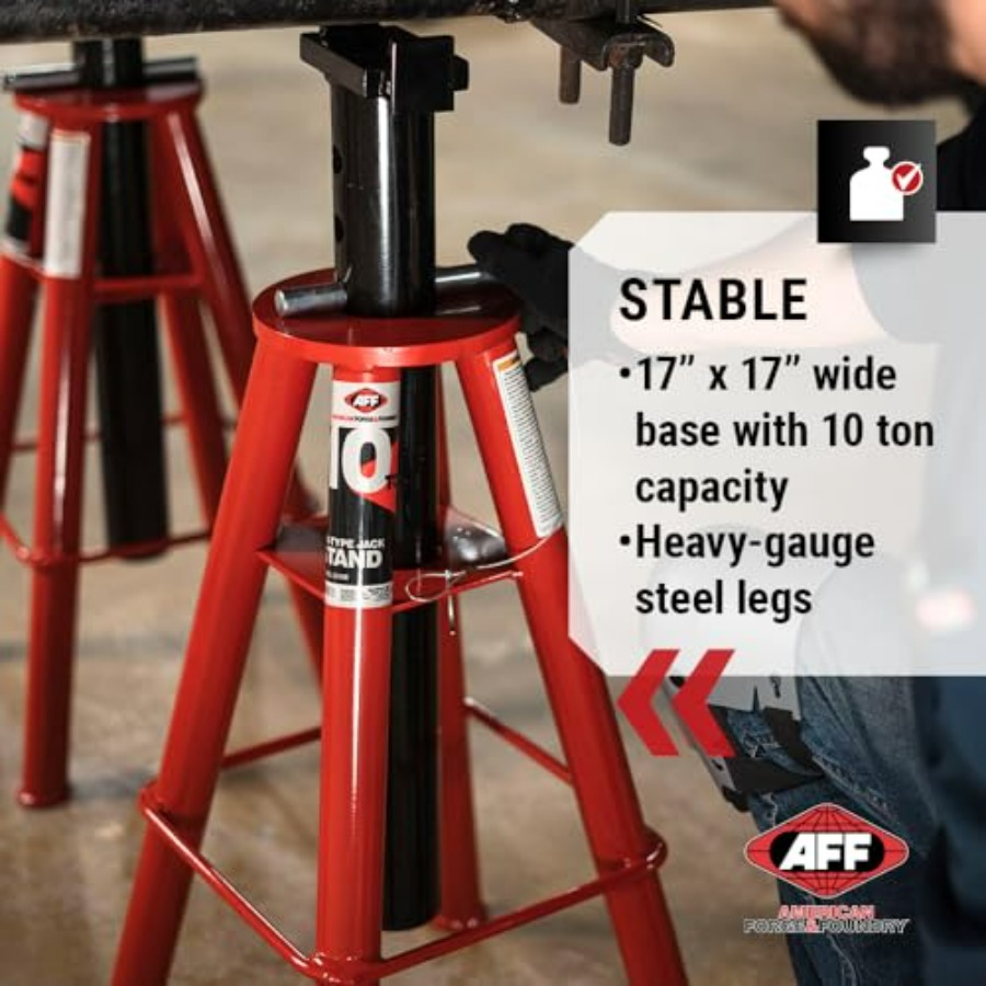 10 Ton Jack Stand Set - Heavy  - Heavy Equipment Jack Stands incelemesi ve fiyatı