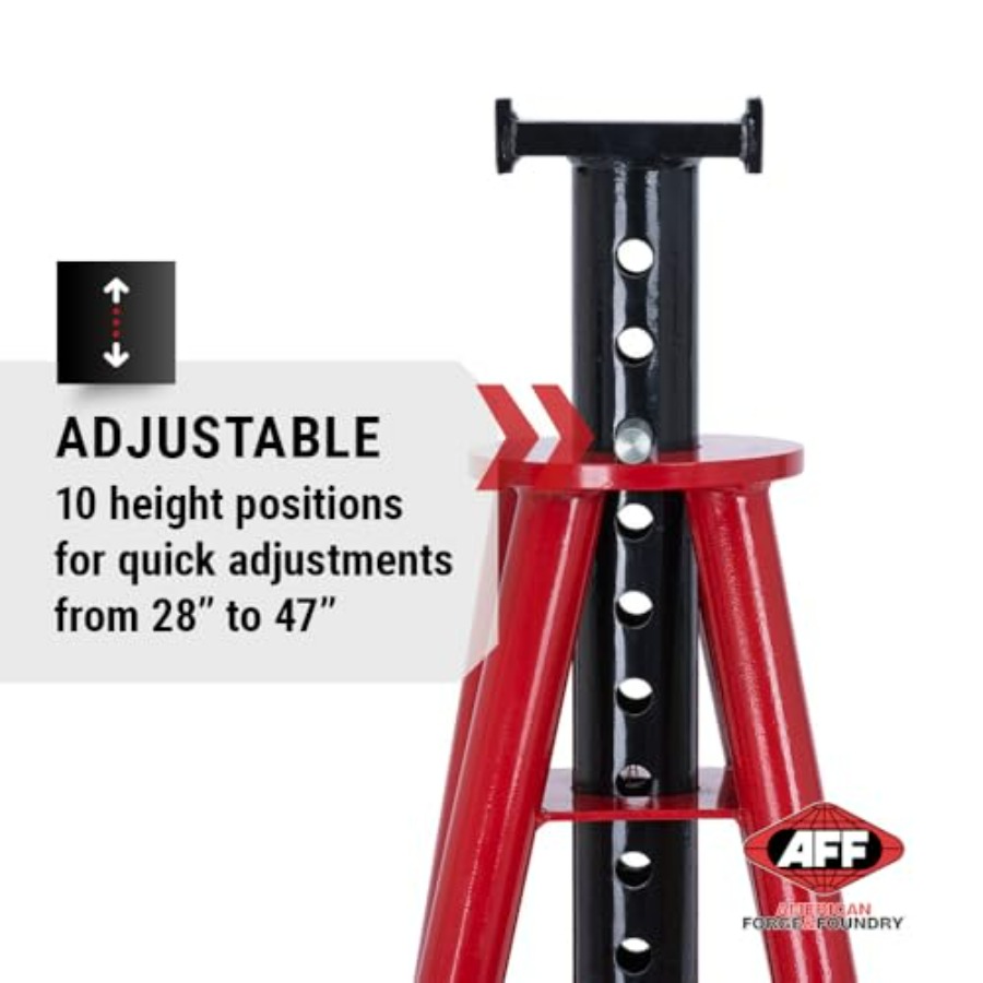 10 Ton Jack Stand Set - Heavy  - Heavy Equipment Jack Stands incelemesi ve fiyatı