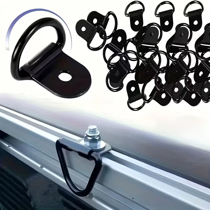 10Pcs D Rings Tie Down Anchors - Heavy Equipment Trailer incelemesi ve fiyatı