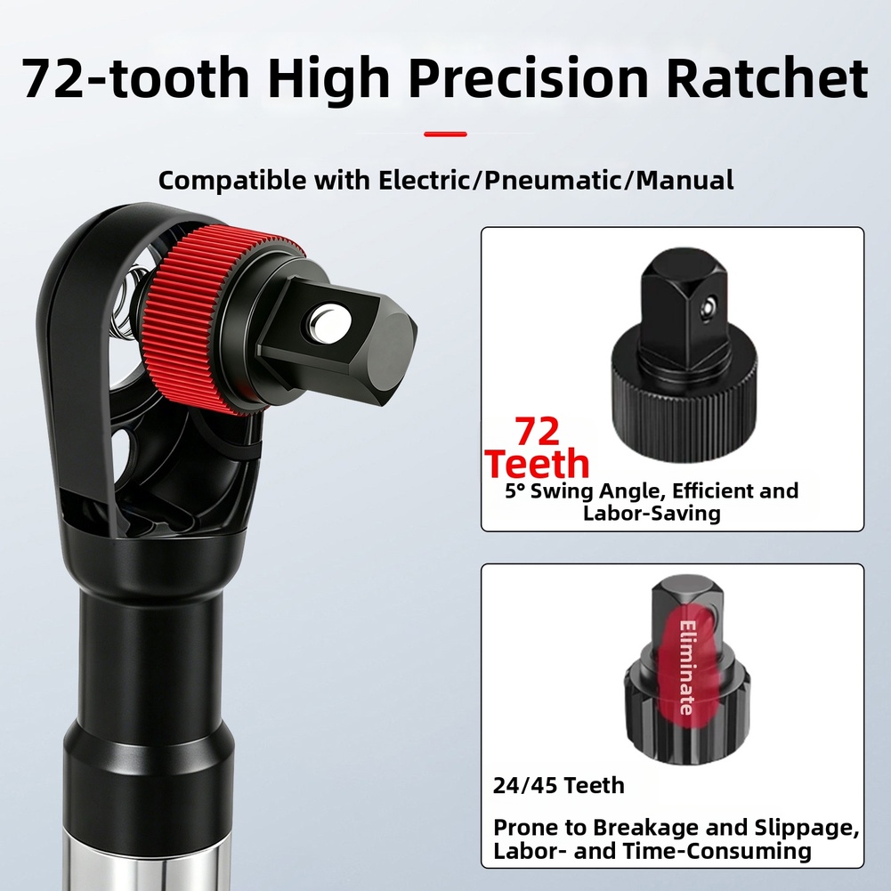 1pc 72 Tooth 1/2inch Heavy Dut - Heavy Equipment Repair Manuals incelemesi ve fiyatı