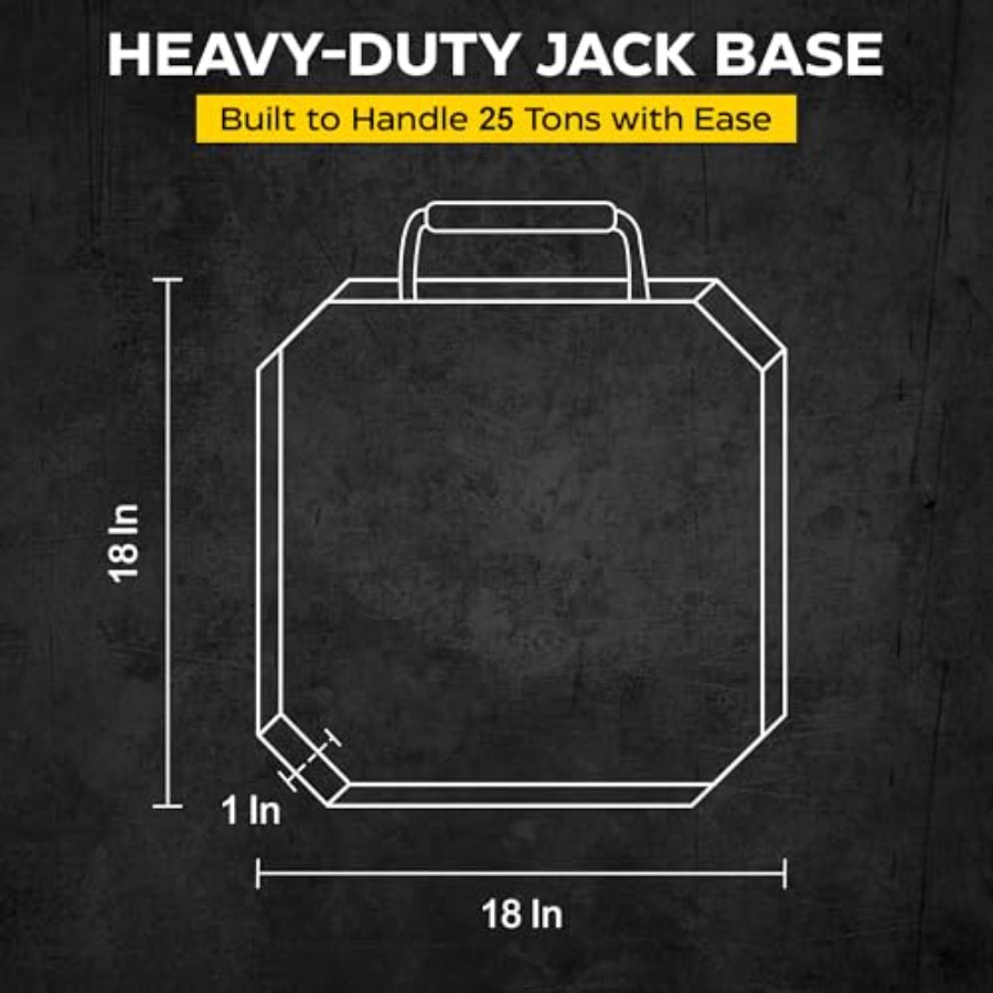 25 Ton Cribbing Support Jack P - Heavy Equipment Jack Stands incelemesi ve fiyatı
