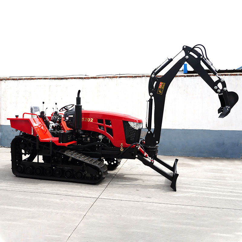 Customized 80/120HP Rubber-tra - Tractor Backhoe incelemesi ve fiyatı