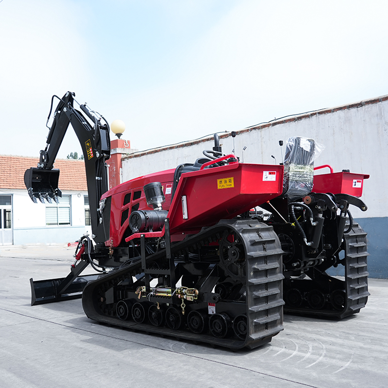 Customized 80/120HP Rubber-tra - Tractor Backhoe incelemesi ve fiyatı