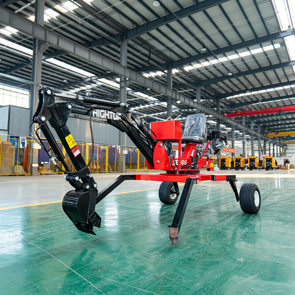 All-terrain Walking Excavator  - Tractor Backhoe incelemesi ve fiyatı